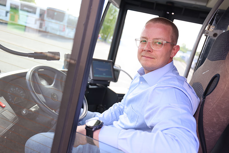 Theos Reisen Münster Omnibusfahrer